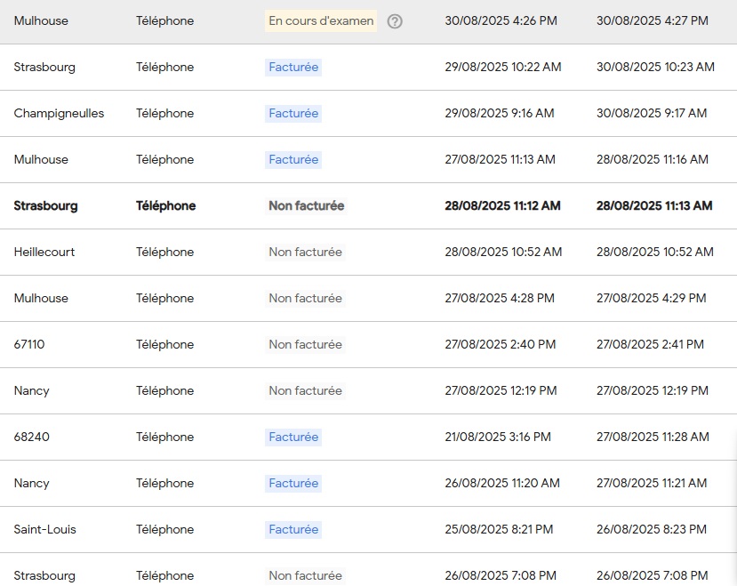 Google Ads Local Protect - Dashboard